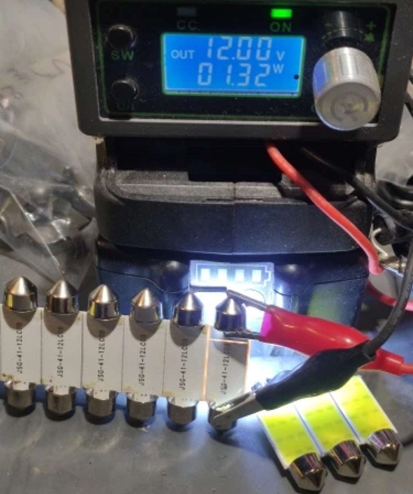 C10W C5W LED COB 36mm / 41/42mm 12V Vita LED-lampor för Fordon - Landgren Dynamics