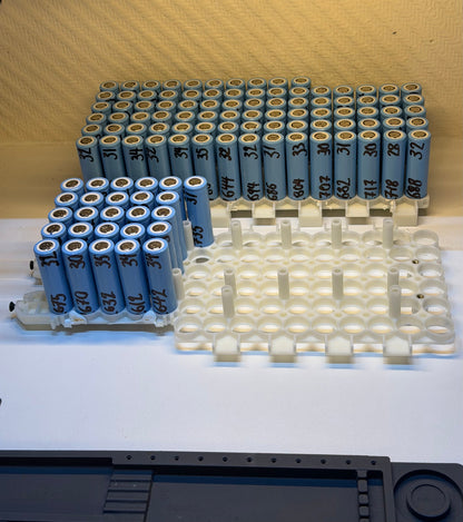 18650 celler LGGBMH11865 (LG MH1) ~2700mah / 25-30ir begagnade & testade - Landgren Dynamics