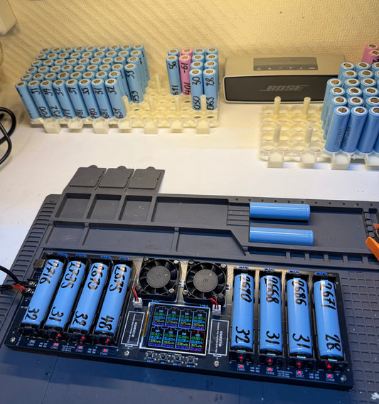 18650 celler LGGBMH11865 (LG MH1) ~2700mah / 25-30ir begagnade & testade - Landgren Dynamics