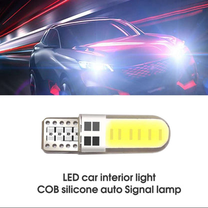 3W 6500K Silikongel COB LED 12V T10 W5W parkering Läslampa interiörbelysning 12 SMD-chips - Landgren Dynamics