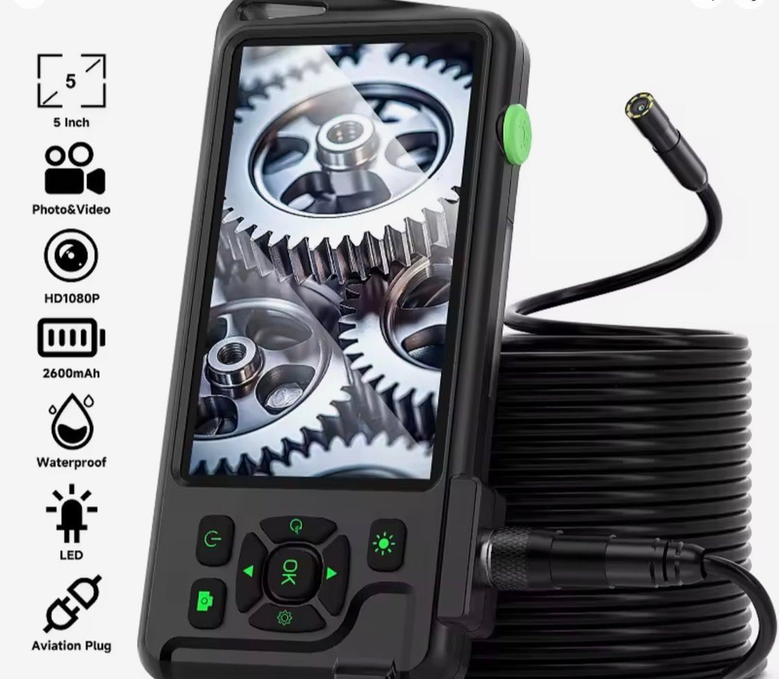 Hyra - Inspektionskamera 5 meter 5.5mm dual lens LED - Landgren Dynamics