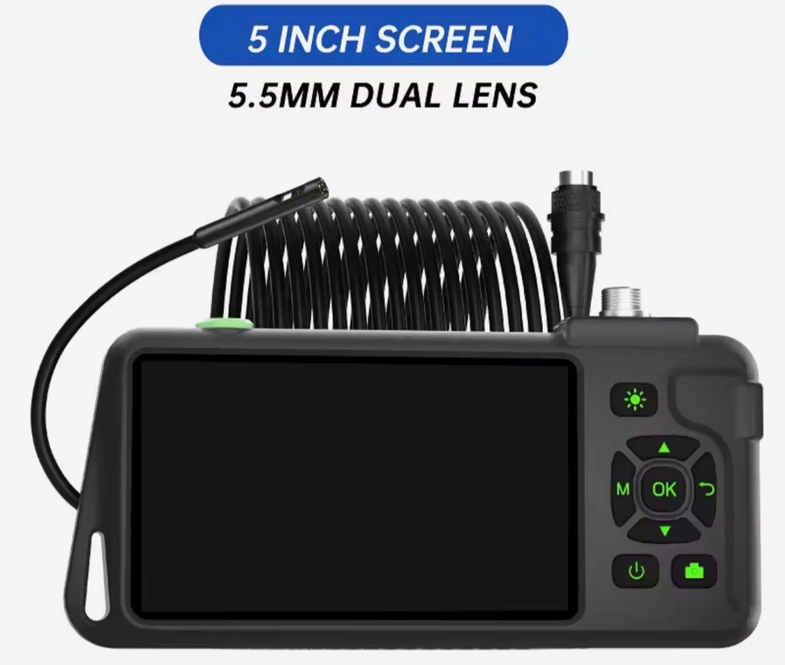 Hyra - Inspektionskamera 5 meter 5.5mm dual lens LED - Landgren Dynamics