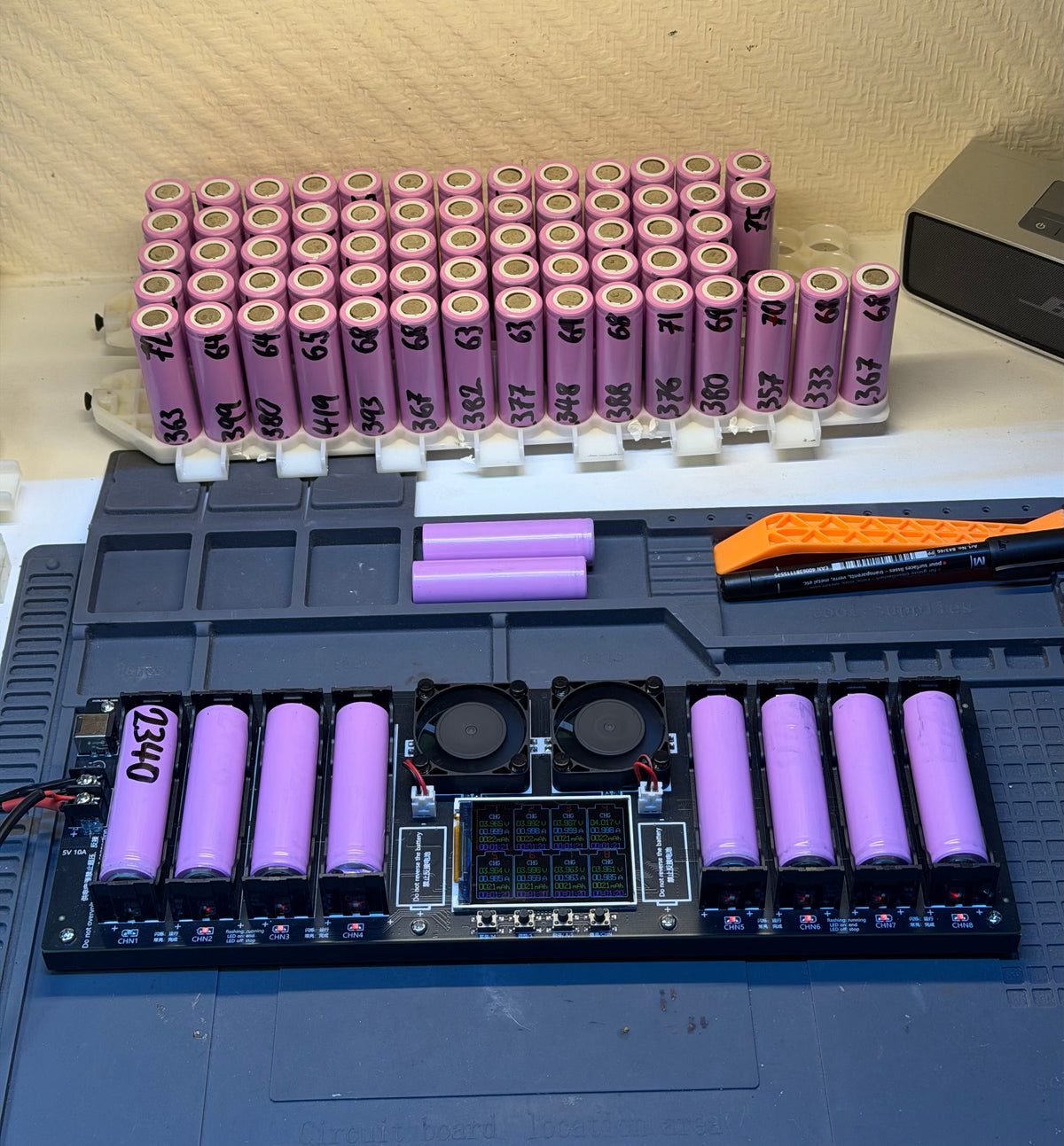 Samsung ICR18650-26F begagnade testade till ~2400mah +90% batterihälsa - Landgren Dynamics