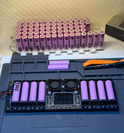 Samsung ICR18650-26F begagnade testade till ~2400mah +90% batterihälsa - Landgren Dynamics
