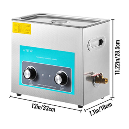 Hyra - Ultrasonic cleaner Ultraljudstvätt 6.5l 200/180w - Landgren Dynamics