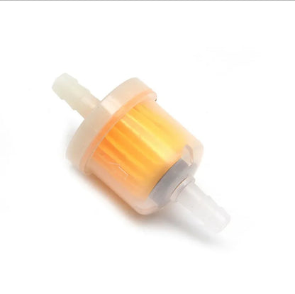 Universal 60 mikron filter, transparent in-line Bränslefilter 5-6mm slang Motorcykel Bensin Scooter - Landgren Dynamics